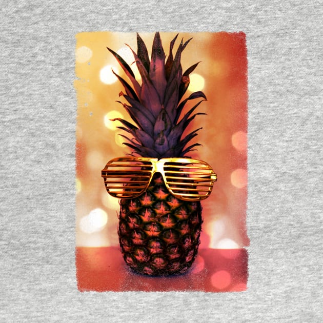 Pineapple with Grill Glasses by Cheesybee